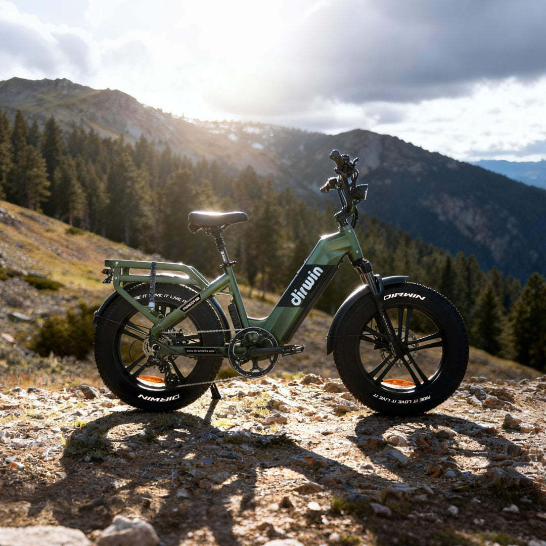 Are Dirwin eBikes more maneuverable than motorized vehicles?