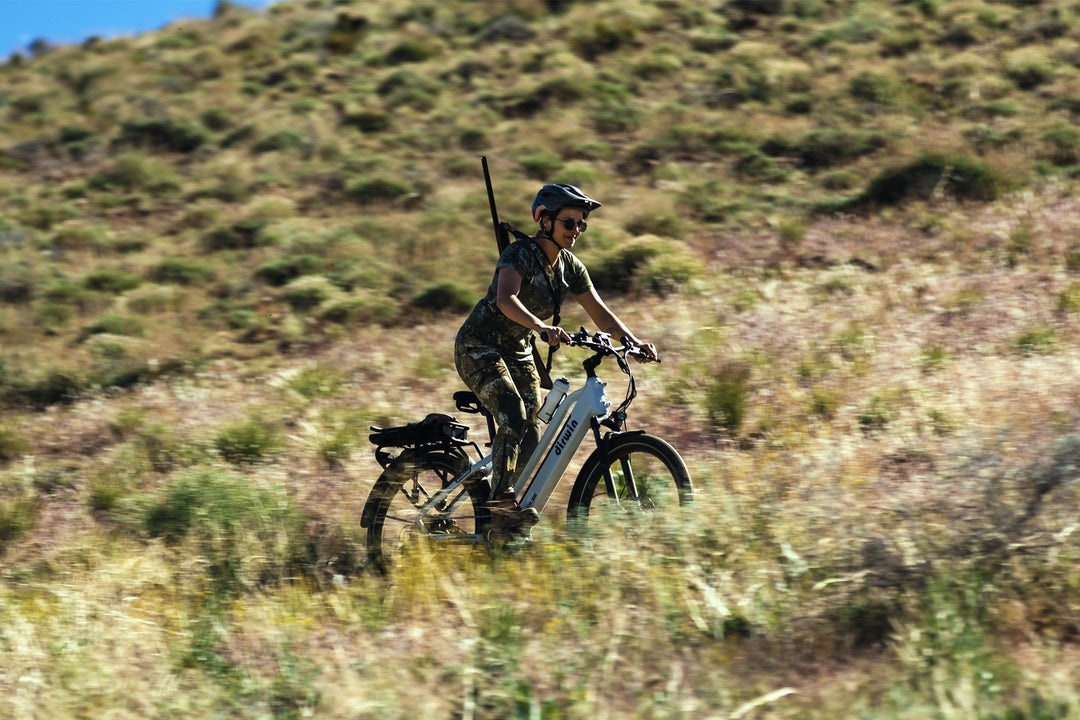Which electric hunting bikes are quiet yet powerful enough for hunting trips?